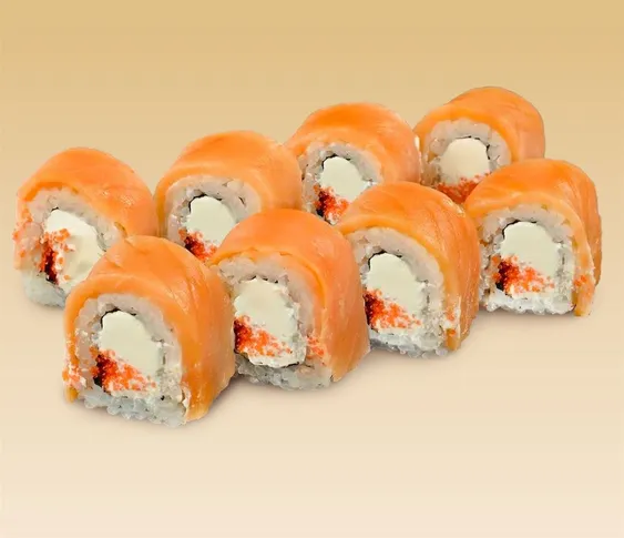 Филадельфия с лососем холодного копчения