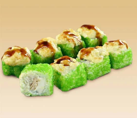 Запеченный с кальмаром