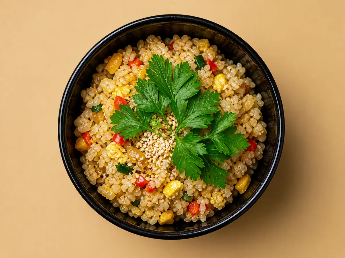 Тяхан с морепродуктами