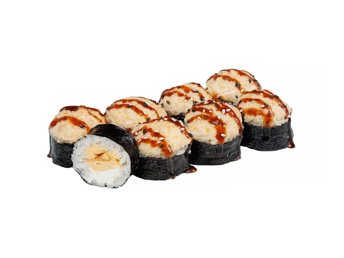 Запеченый с курицей